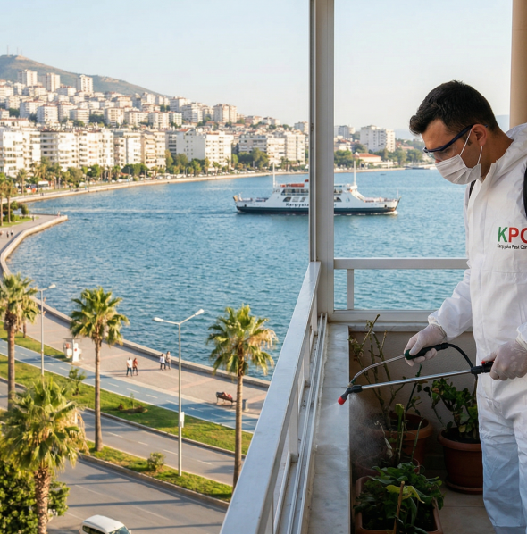 karşıyaka böcek ilaçlama